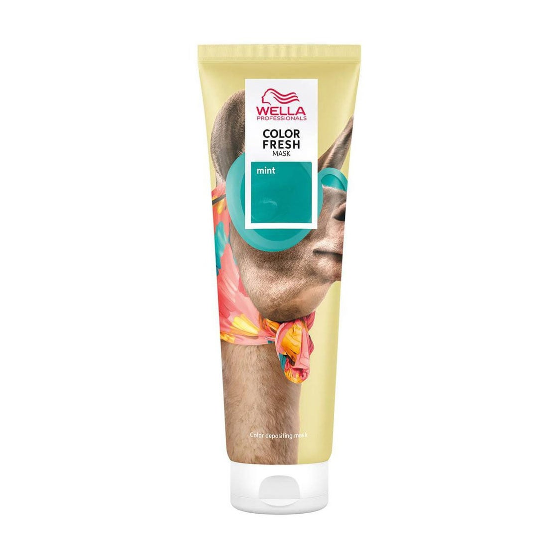 Уцінка! Відтінкова кремова маска для волосся Wella Professionals Color Fresh Mask Mint, 150 мл